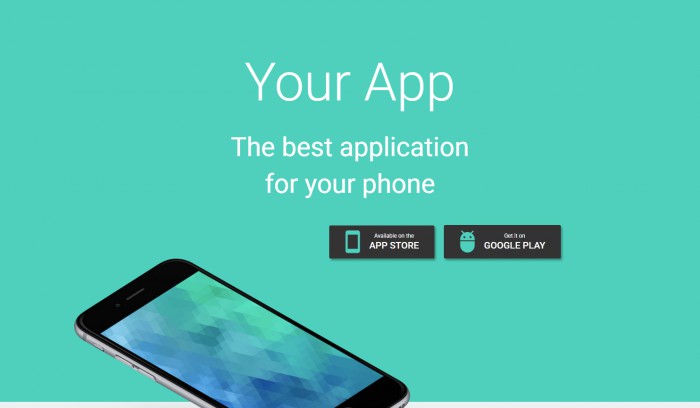 APP,绿色,绿色主题APP着陆页模板,网站模板免费下载,